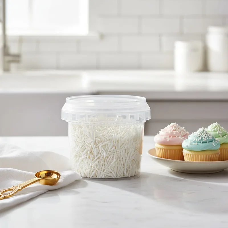 סוכריות לקישוט אטריות לבן - 70 גרם