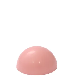 חצי כדור שוקולד קטן 50 מ"מ - ורוד - 100 יח' בקרטון - מספר 504