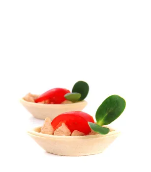טארטלט סירה 70/30 מ"מ - 24 יח' - מלוח - מספר 01