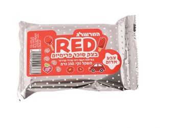 בצק סוכר פרימיום המרשלג אדום - 250 גרם