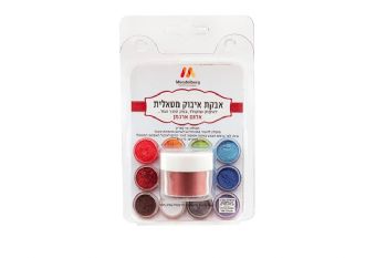 אבקת איבוק מטאלית אדום ארגמן מנדלברג