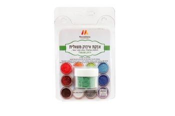 אבקת איבוק מטאלית ירוק מטאלי מנדלברג