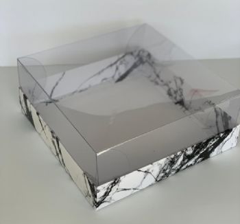קופסא שיש לבן 30X30X11