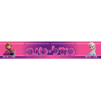 כרזת יום הולדת - פרוזן