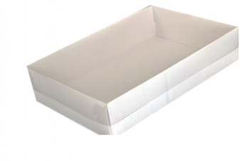 קופסא לבנה 22X16X4