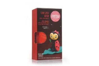 בצק סוכר עלמה אדום - 150 גרם