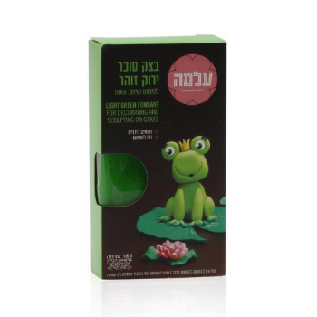 בצק סוכר עלמה ירוק - 150 גרם