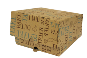 קרטון חום מקושט 30X30X12