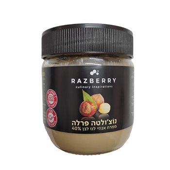 נוצ'ולטה פרלה-ממרח אגוזי לוז לבן 400 גרם
