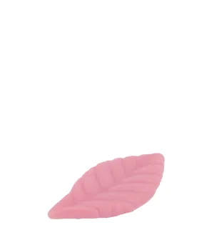 עלה שוקולד 50 מ"מ - קישוט ורוד - 10 יח' - מספר 399